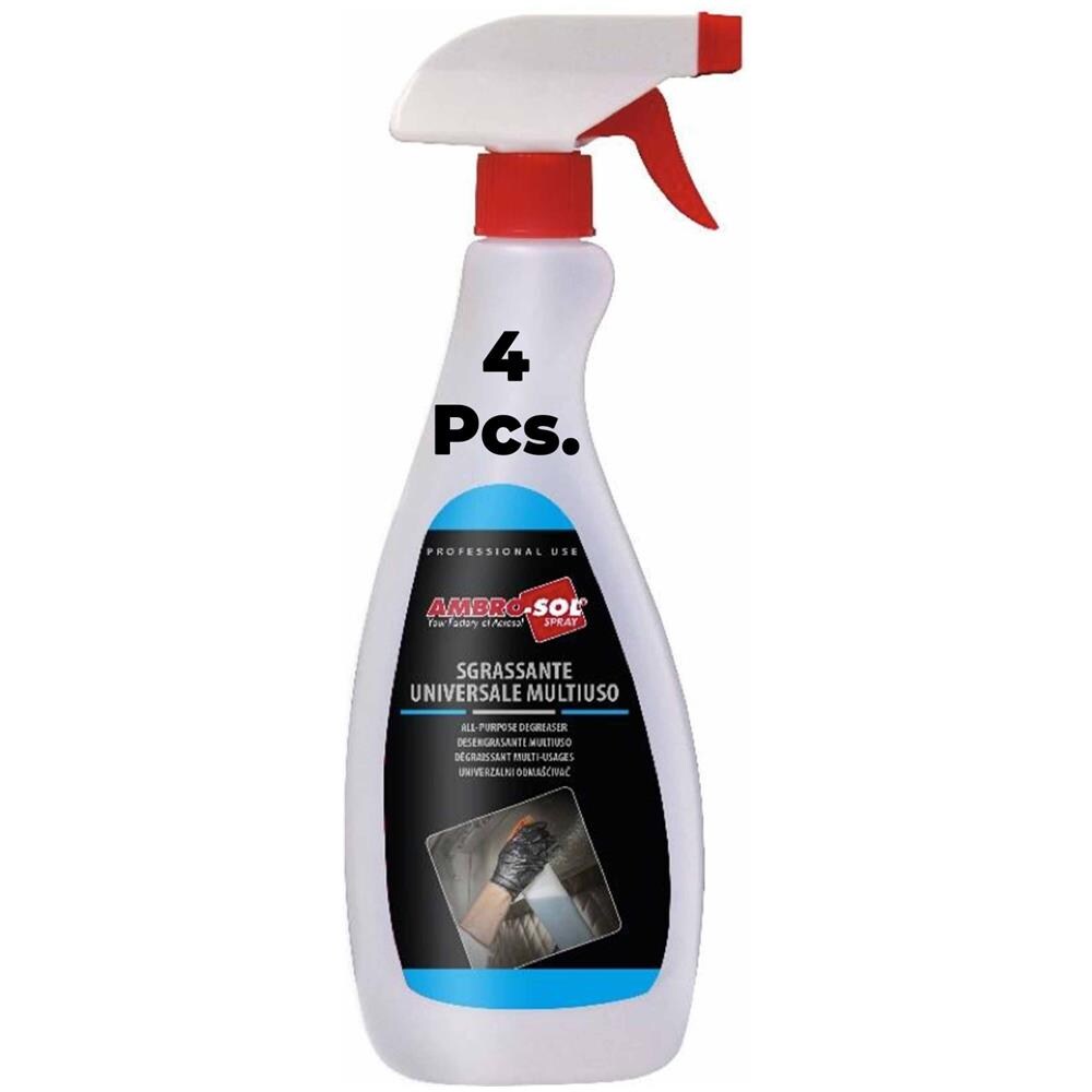 4 Pezzi Sgrassatore Professionale Universale Multiuso Olio Grasso - Foto 1