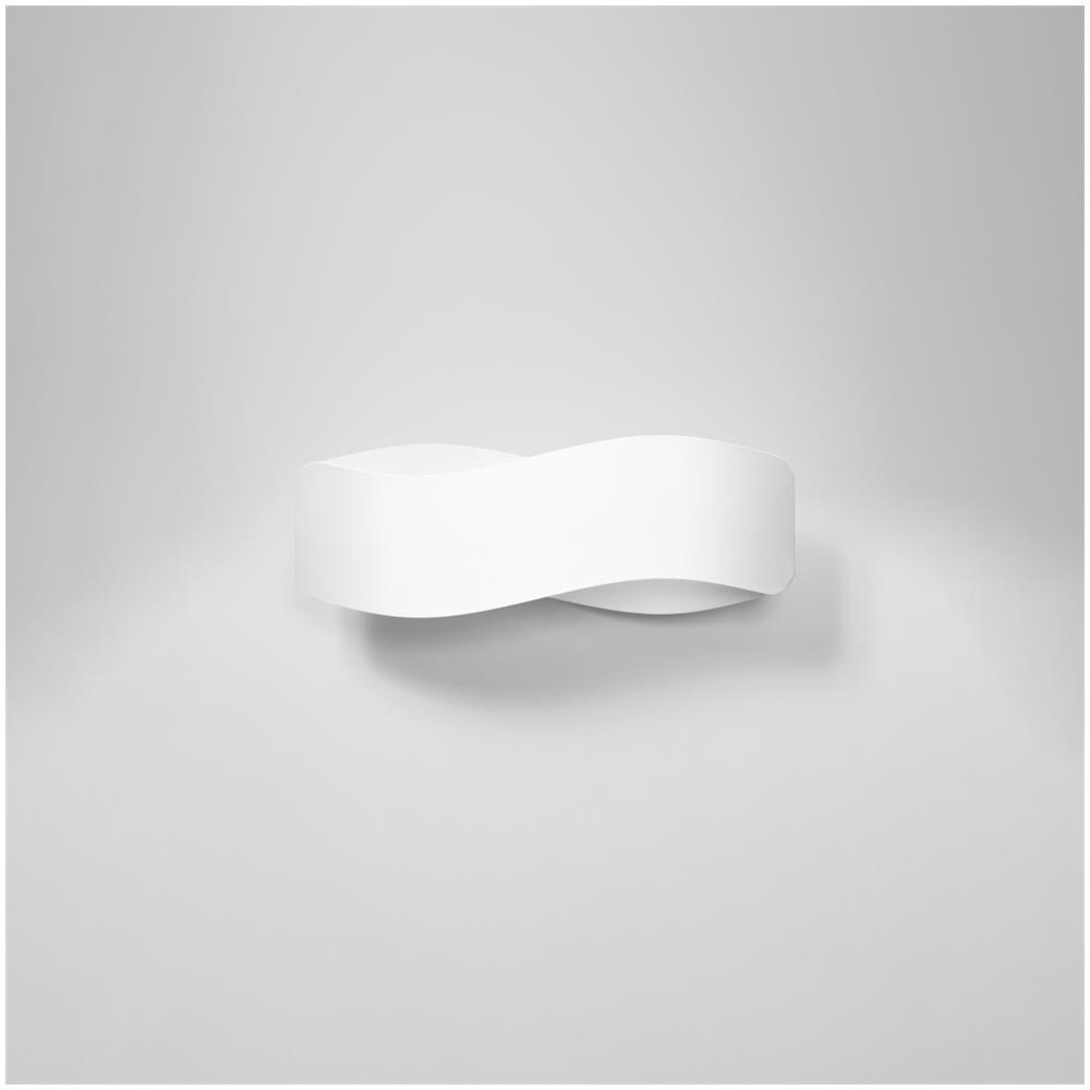 Lampada Da Parete Tila 40 Bianco Sl. 1018 - Moderno Lampade Da Parete Bianco 15x40x12 Cm - Foto 2