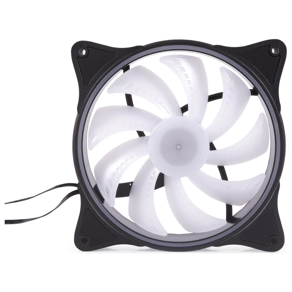 Rise Aurora Case per computer Ventilatore 14 cm Nero 1 pz - Foto 2