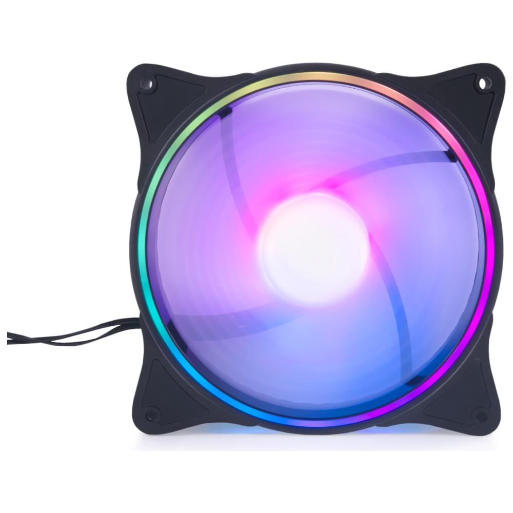 Rise Aurora Case per computer Ventilatore 14 cm Nero 1 pz - Foto 1