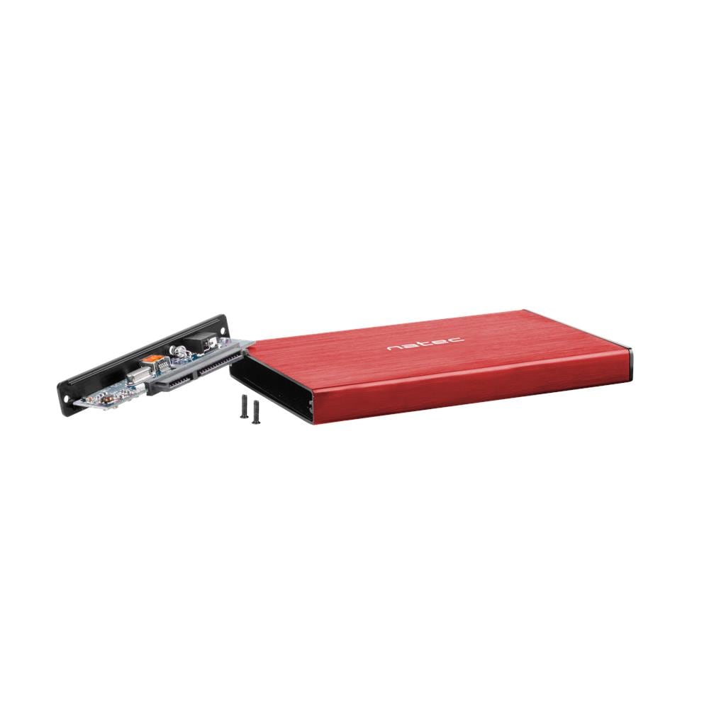 Rhino GO Box esterno HDD /SSD Rosso 2.5" - Foto 2