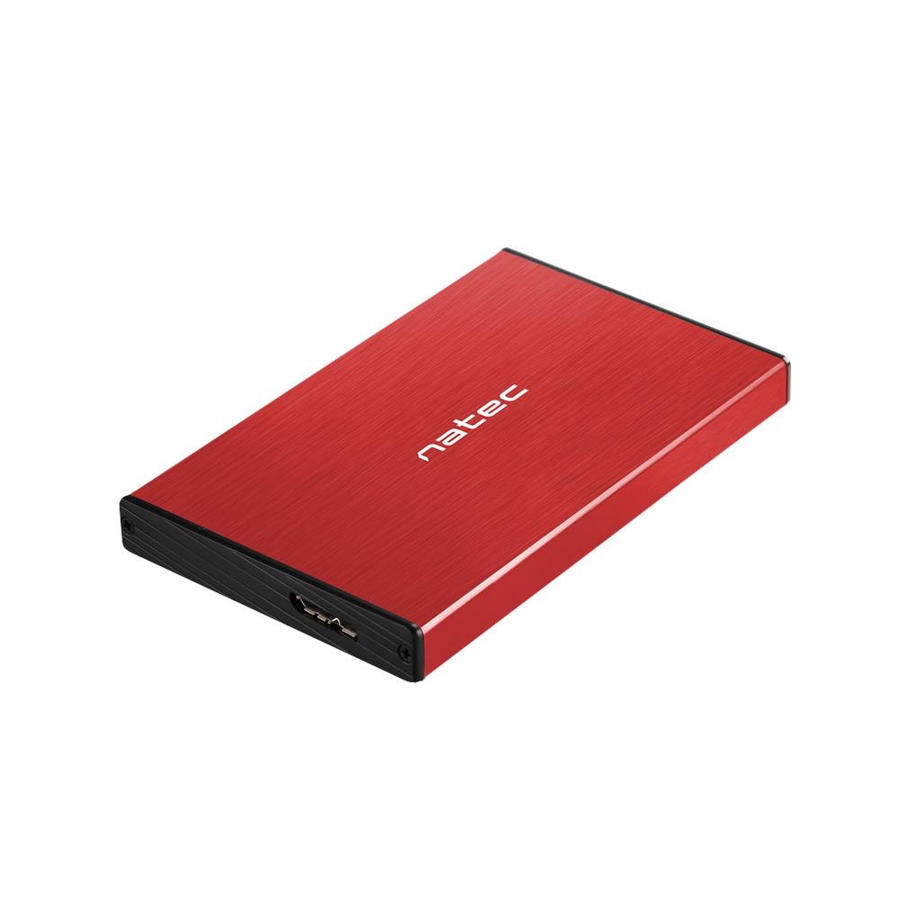 Rhino GO Box esterno HDD /SSD Rosso 2.5" - Foto 1