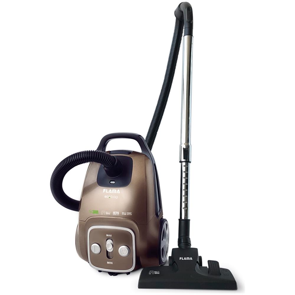 Aspirapolvere Elettrica 1676FL senza Sacco Capacità 3 L Colore Marrone - Foto 1