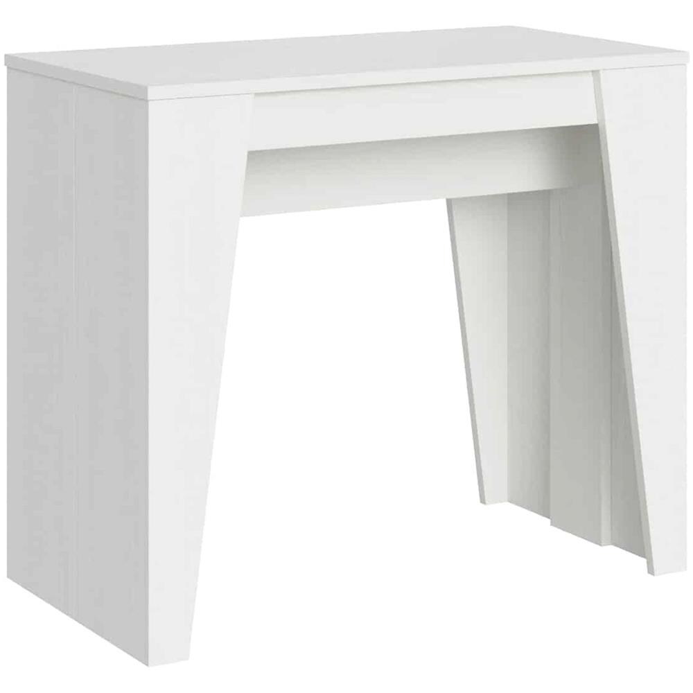 Consolle allungabile 90x48/308 cm Anvar bianco frassino - Foto 1