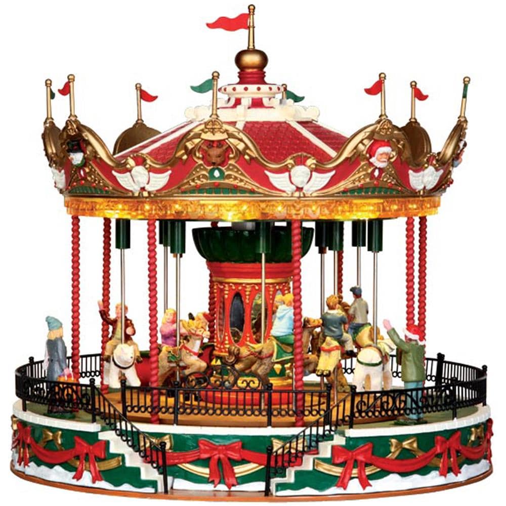 Giostra Con Movimento E Suono - Santa Carousel - Foto 2