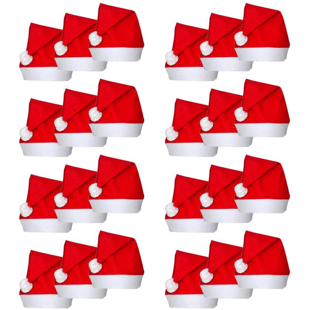 Set 24 Cappelli Babbo Natale - Foto 1