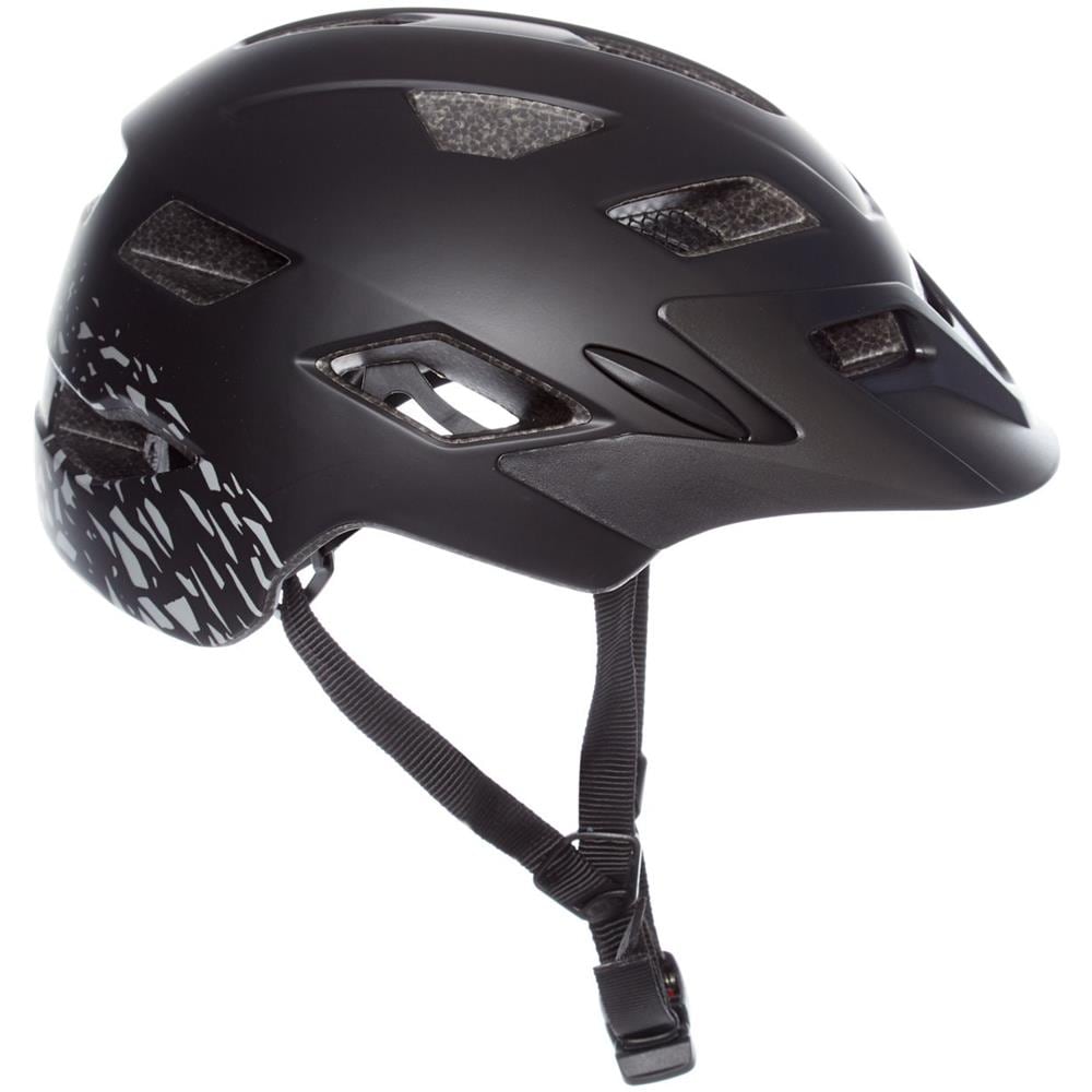 Casco Mtb Ragazzo 2018 Sidetrack Matte Nero Argento Fragments (s 50-57cm Bambino, Nero) - Foto 2