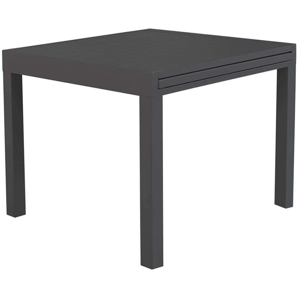 Jerri - Set Tavolo In Alluminio Cm 90/180 X 90 X 75 H Con 8 Poltrone Dynamo - Foto 2