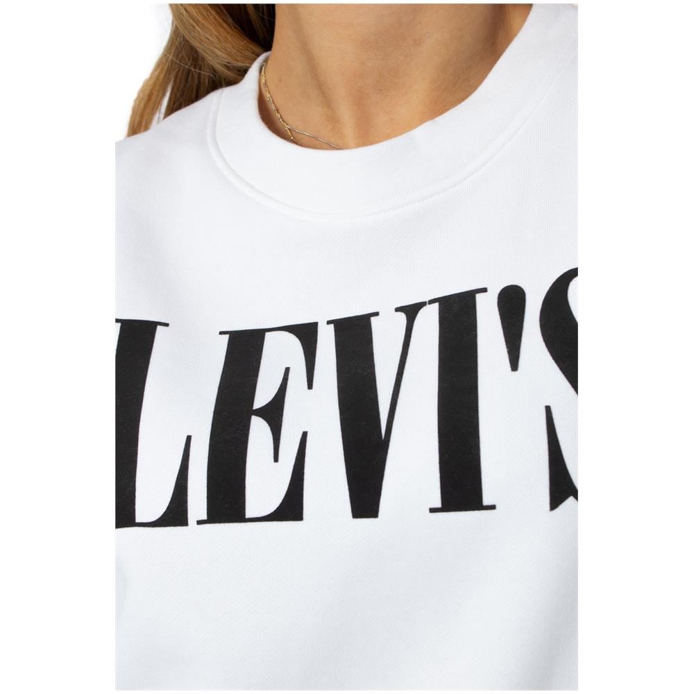 Marchio: Levi`s - Genere: Donna - Tipologia: Felpe - Stacolore: Bianco, Taglia: Xs - Foto 2