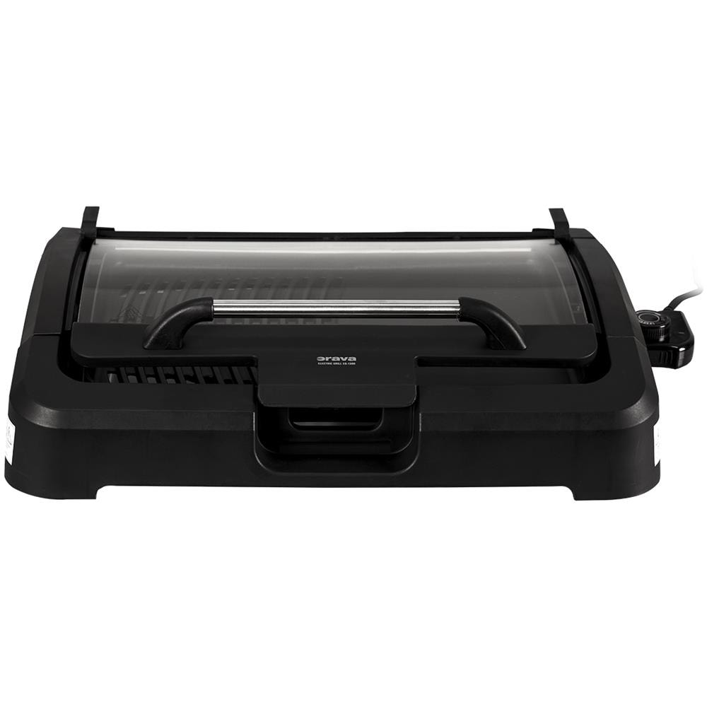 EG-1300 Griglia di contatto Da tavolo Elettrico 2200W Nero barbecue e bistecchiera - Foto 1