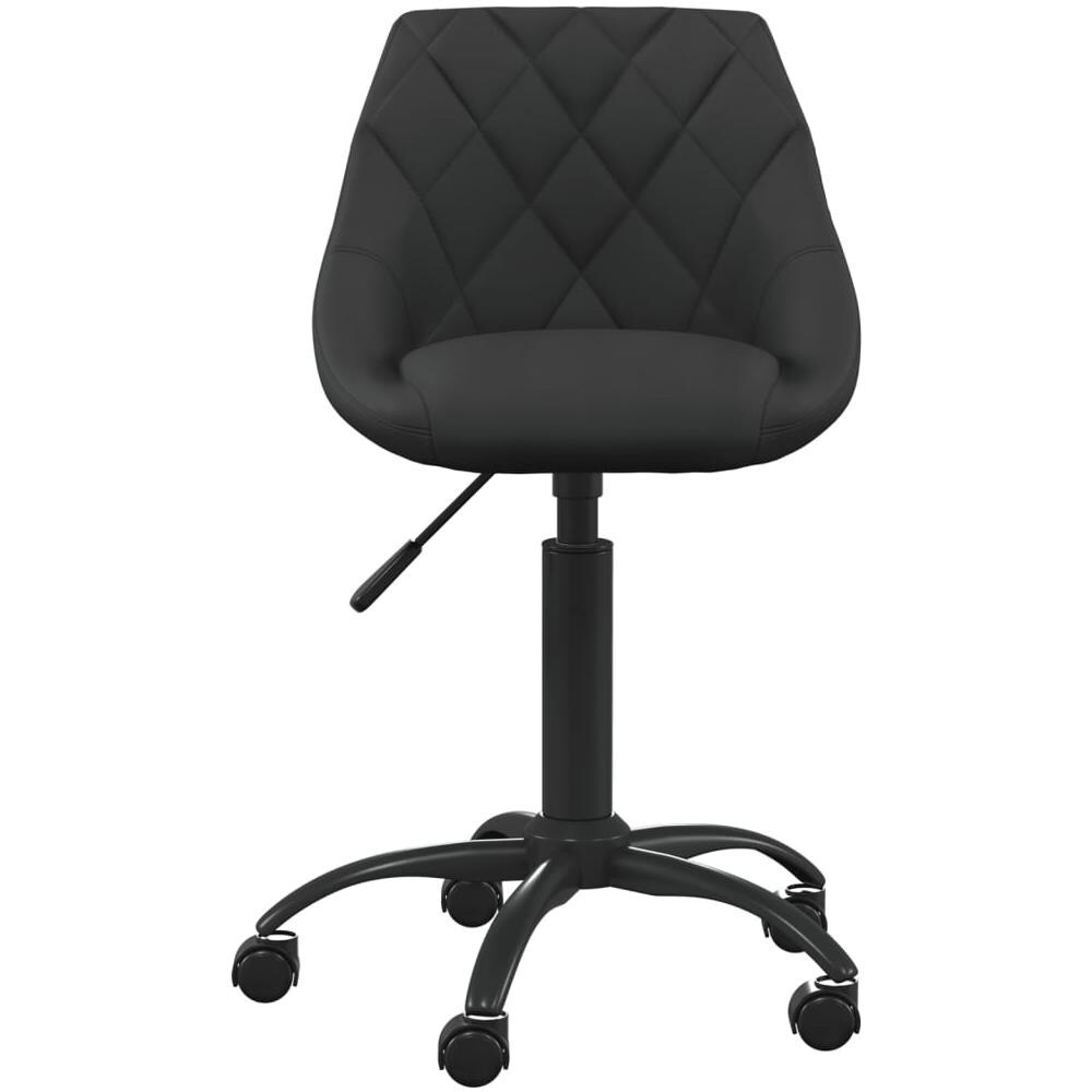 Sedia Da Pranzo Nera In Velluto - Foto 3