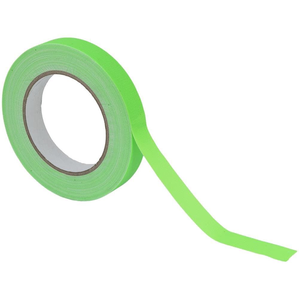 Gaffa Tape 19mm X 25m Neon-green Uv-active - Foto 1