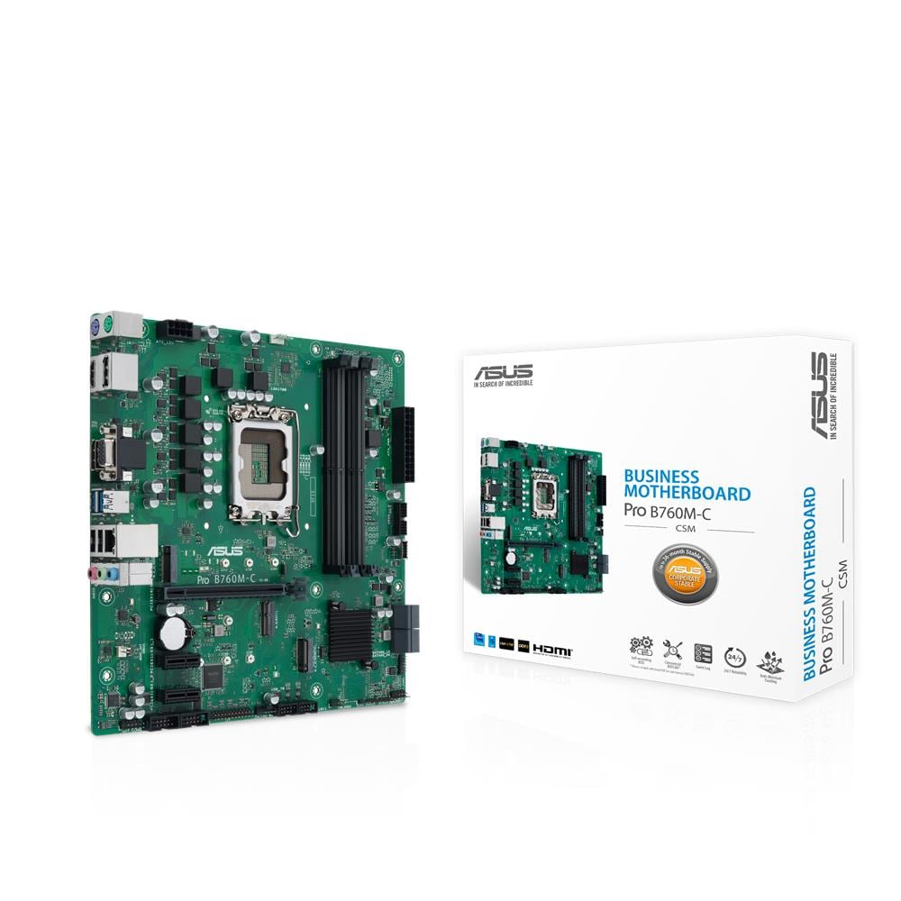 Scheda Madre PRO B760M-C-CSM Socket LGA 1700 Chipset B760 micro ATX - Foto 1