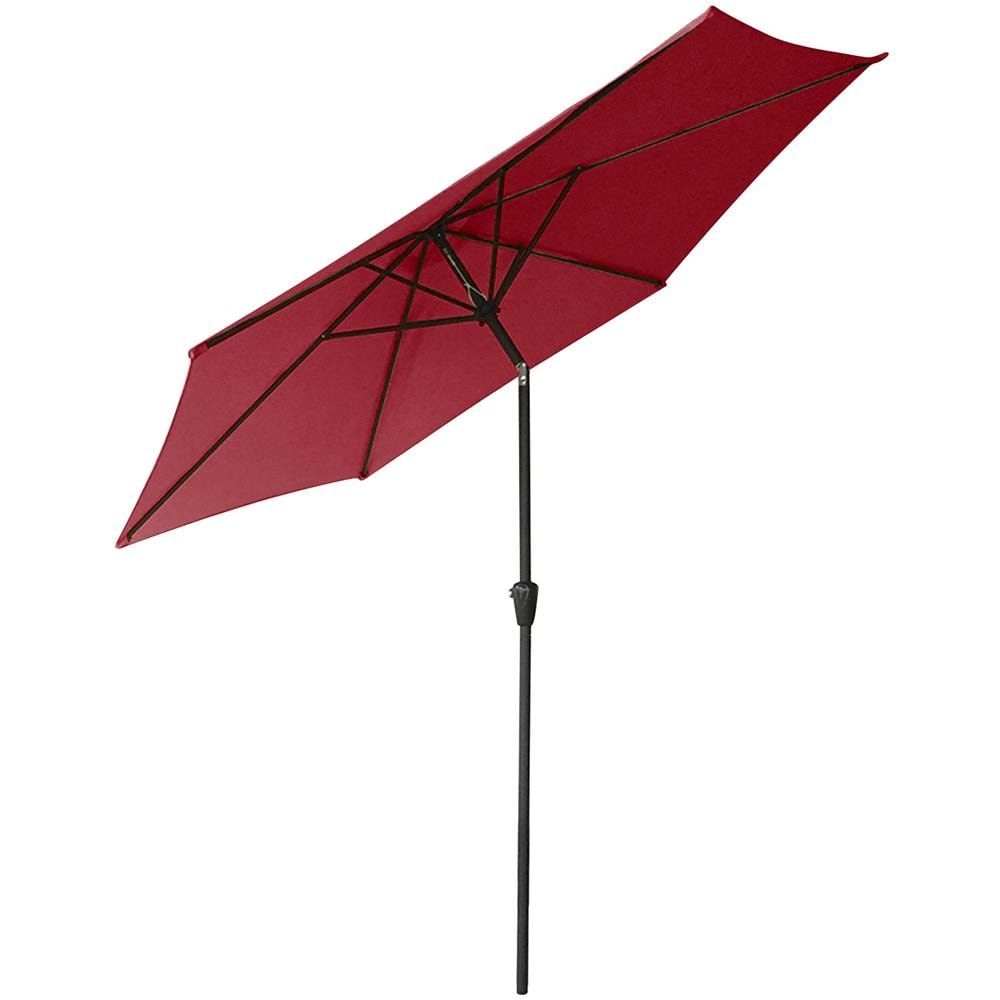Hapuna Ombrellone Rotondo Diritto Diametro 2,70m Rosso - Foto 2