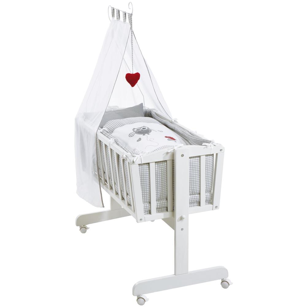 8950WS148 letto per bambino Culla MDF, Legno Bianco - Foto 1