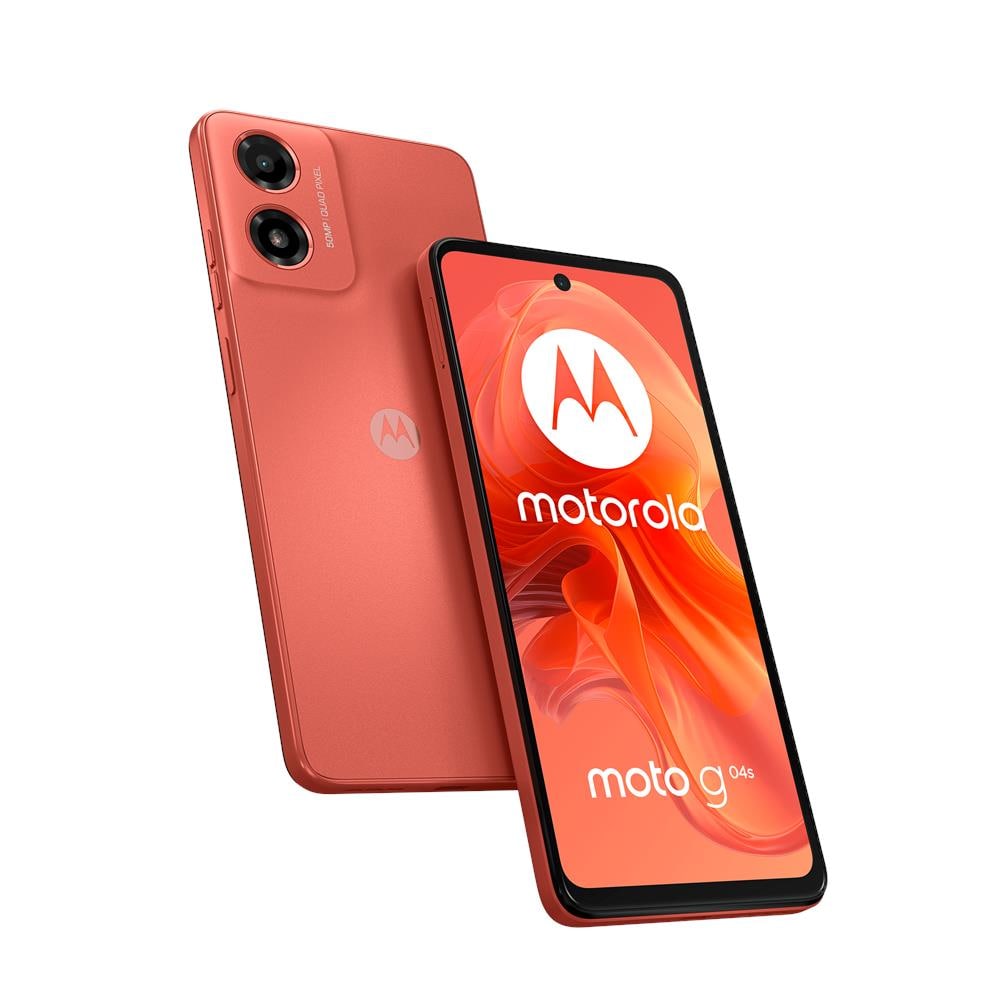 Moto G04s 4G 64GB 4GB Ram Display 6.6" Main Camera 50MP Doppia SIM Android 14 USB tipo-C 4 5000 mAh Sunrise Orange - Foto 1