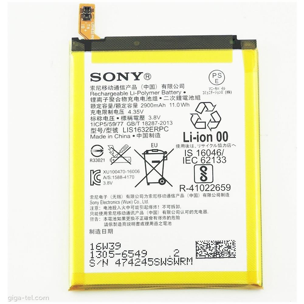 Batteria Originale Sony 1305-6549 Lis1632erpc 2900mah Per Xperia Xz F8131 - Foto 2
