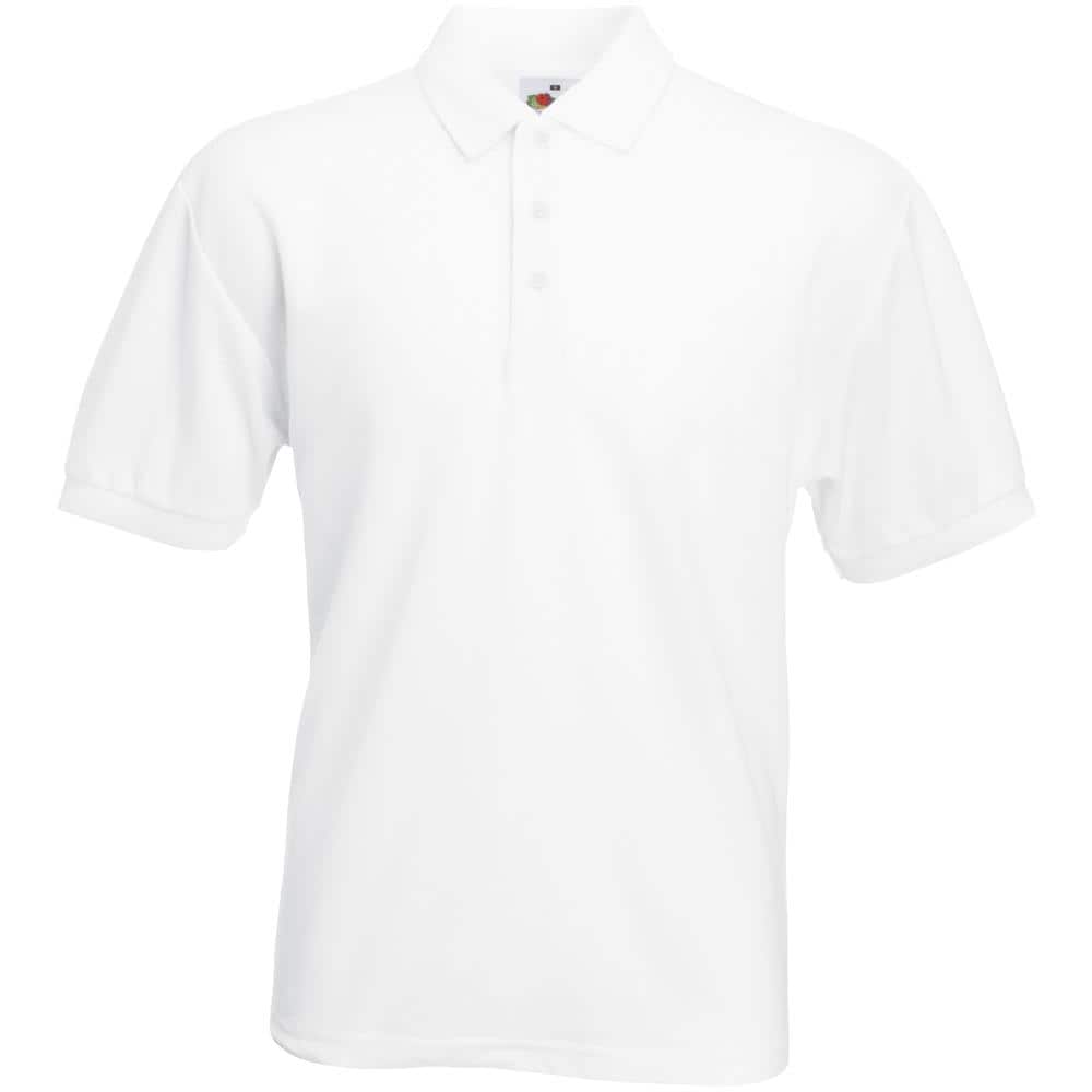 Polo Manica Corta Uomo (4xl) (bianco)  - Foto 2