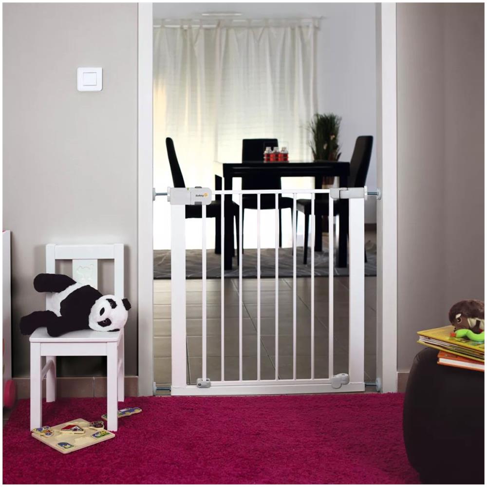 Cancelletto Auto-close 73 Cm Metallo Bianco 24484310 - Foto 2