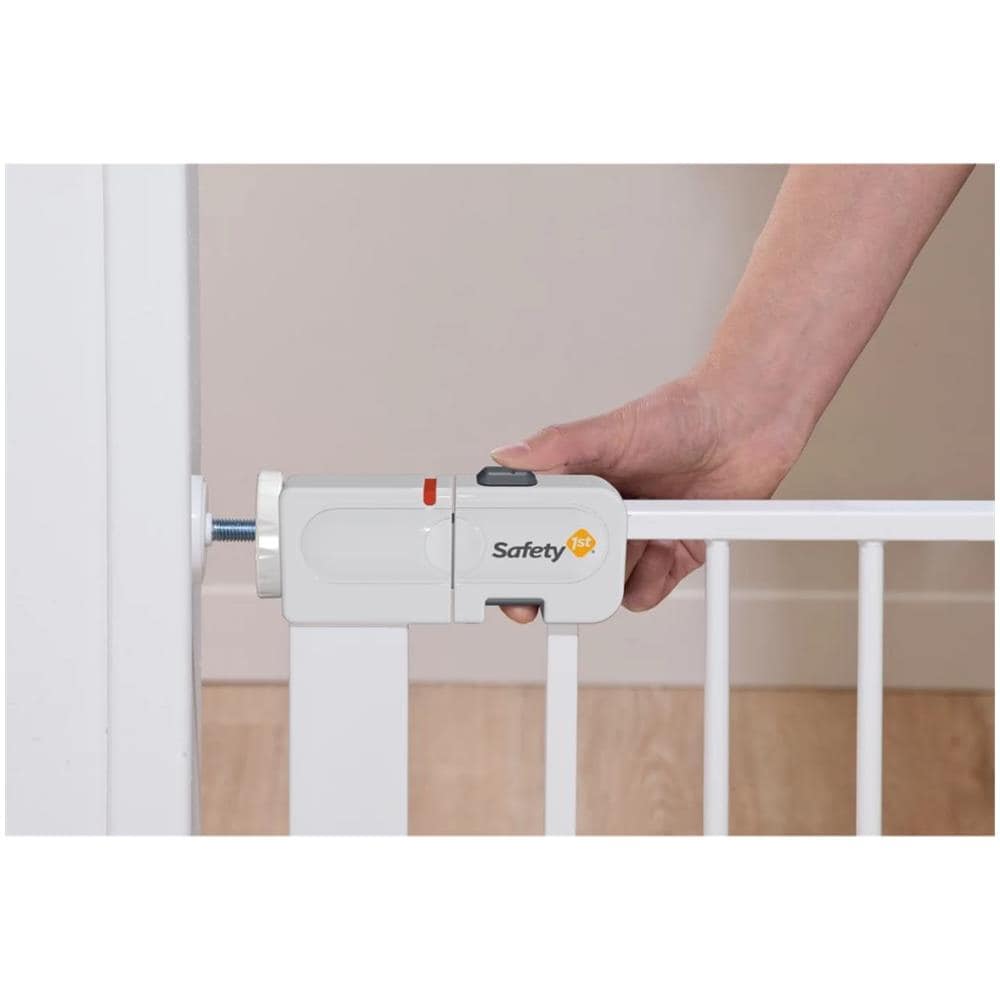 Cancelletto Auto-close 73 Cm Metallo Bianco 24484310 - Foto 5