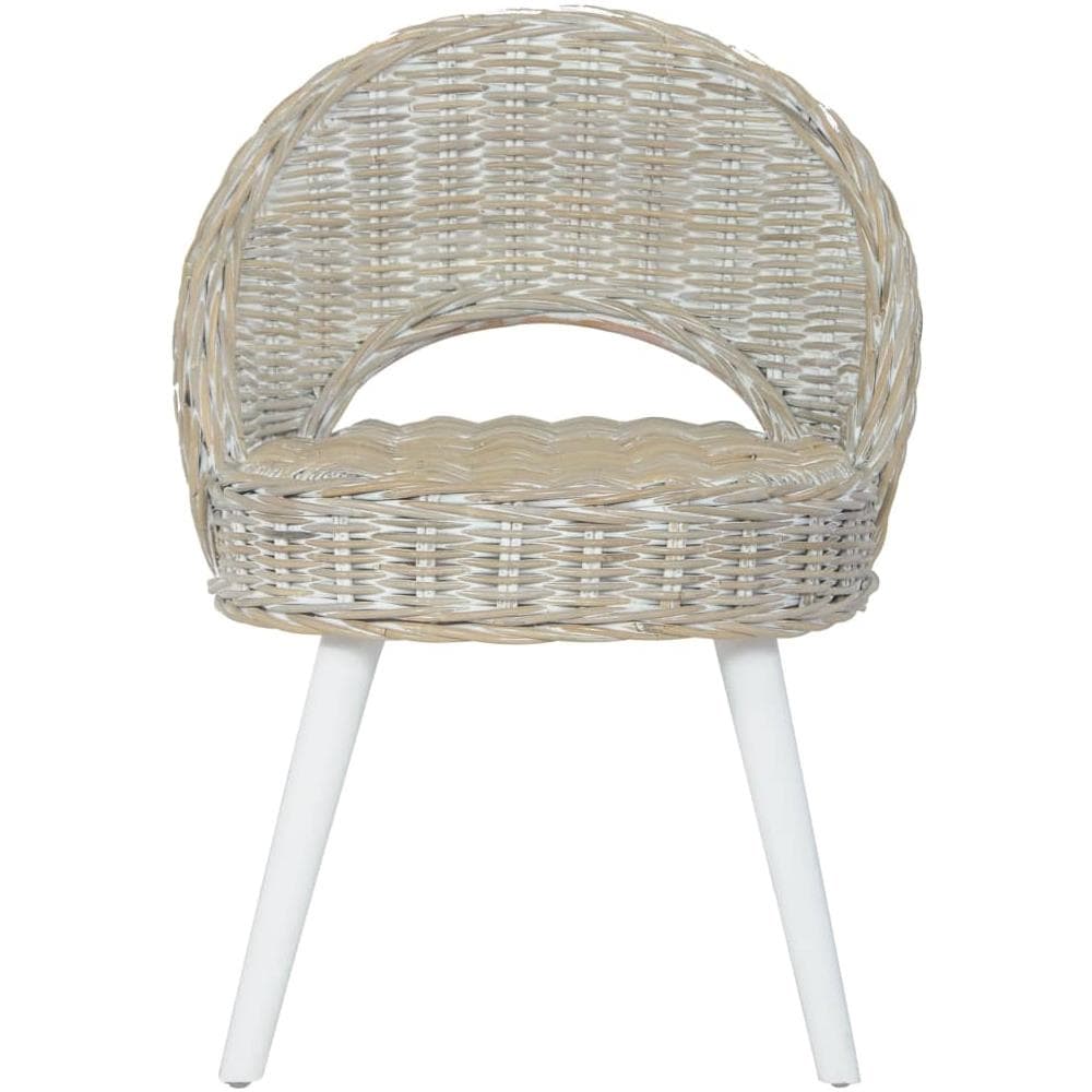 Poltrona In Rattan Kubu Bianco - Foto 2