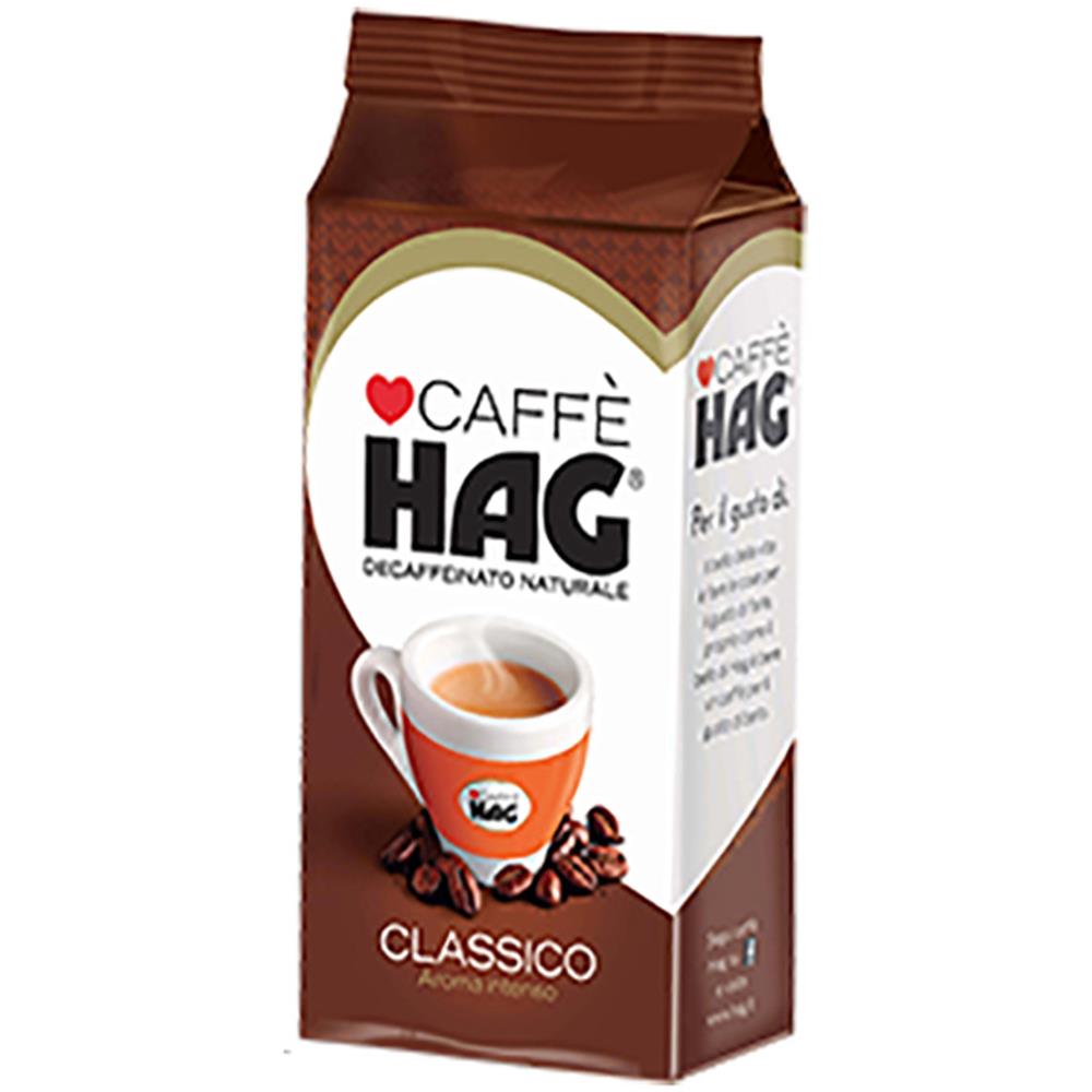 Hag Caffe' Classico In Confezione Da 250 Gr Caffe' Decaffeinato Moka Intenso Aroma Classico - Foto 1
