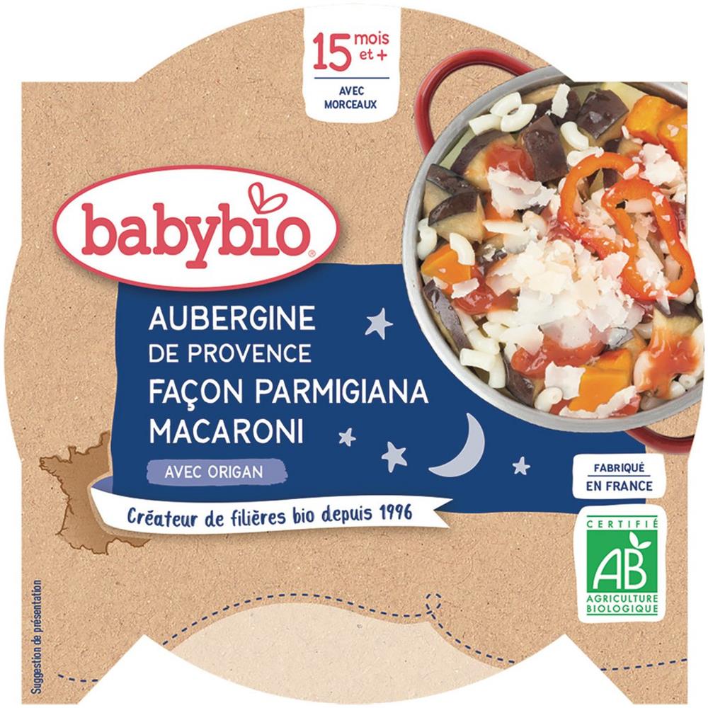 Plat Bébé Dès 15 Mois, Aubergines Pâtes - Foto 1