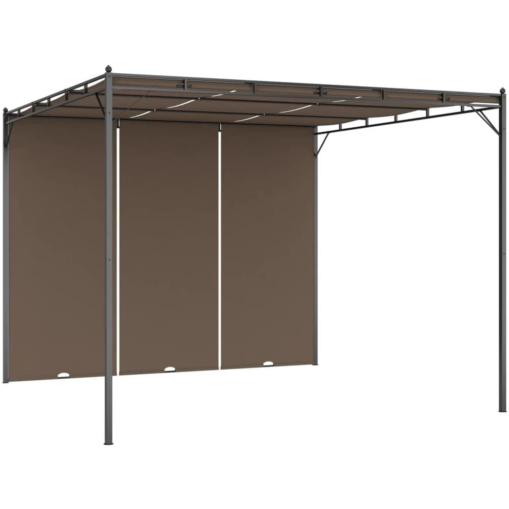Gazebo da Giardino con Tenda Laterale 3x3x2,25 m Talpa - Foto 2