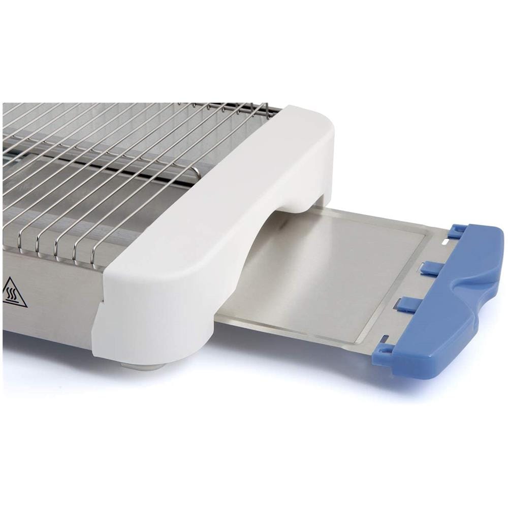 Tostapane TO 1010 a 6 Fette Potenza 600 W Colore Bianco / Grigio - Foto 5