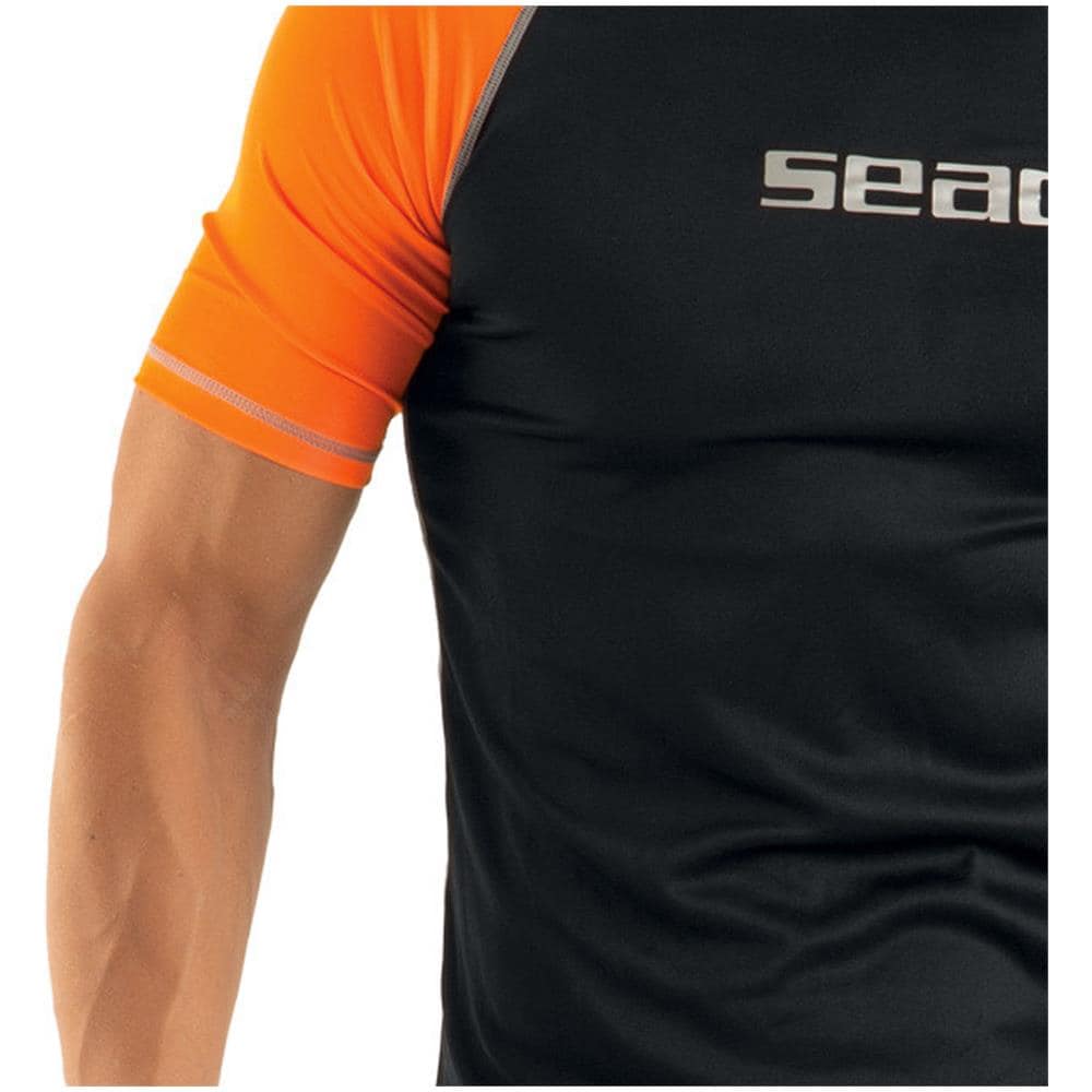 Seac T-sun Short Uomo Xl Nero / arancione - Foto 3