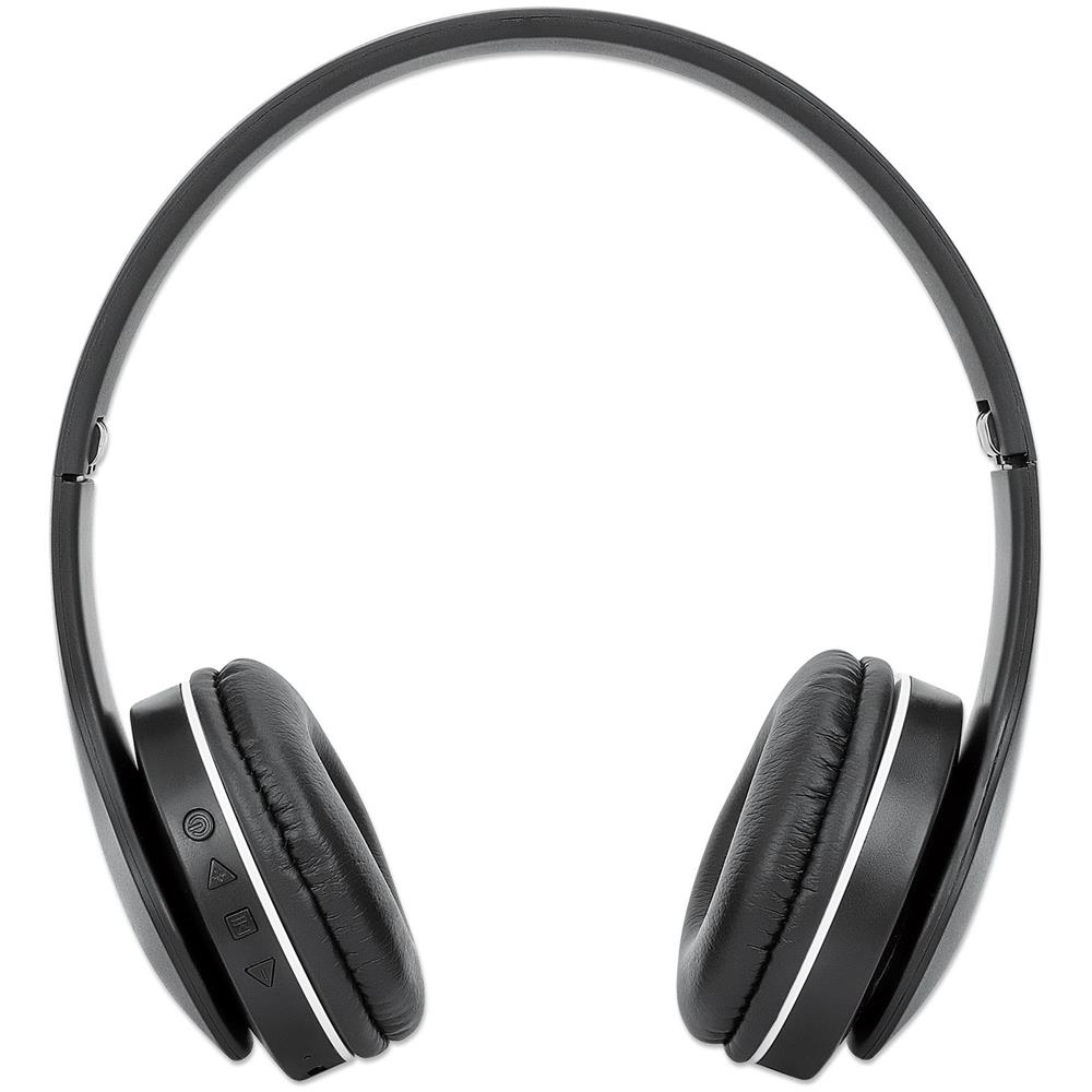 Cuffie Bluetooth Over-Ear 5.0 con Microfono Integrato Nero - Foto 2