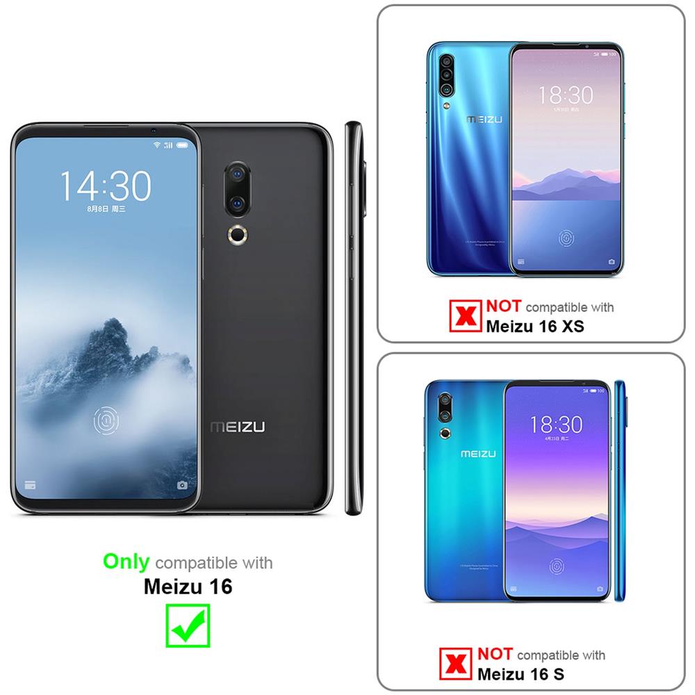 Pellicola Di Armatura Compatibile Con Meizu 16 In Elevata Trasparenza - Vetro Temperato (tempered) Di Protezione Del Display In Durezza 9h Con 3d Touch - Foto 2