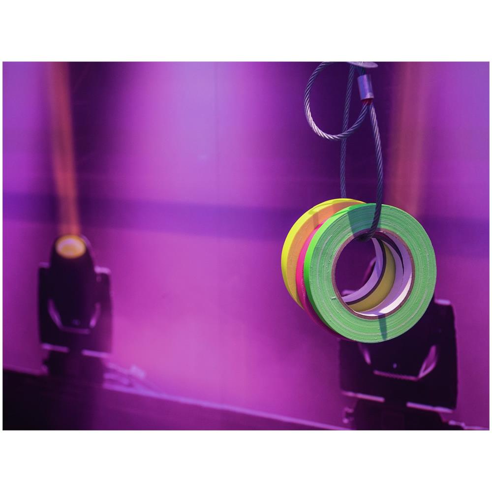 Gaffa Tape 19mm X 25m Neon-pink Uv-active - Foto 1