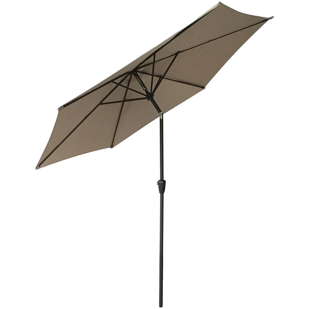 Hapuna Ombrello Rotondo Diritto 2,70m Diametro Taupe - Foto 2