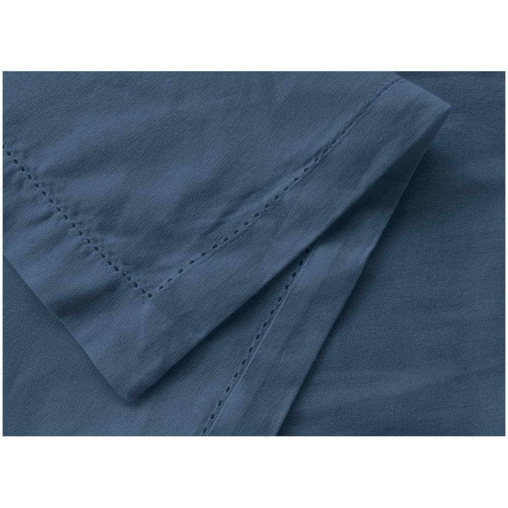 Tovaglia Cucina Soggiorno In Cotone Con Orlo A Giorno In Tinta Unita Vari Colori Ajour 140x300cm Carta Da Zucchero - Foto 4