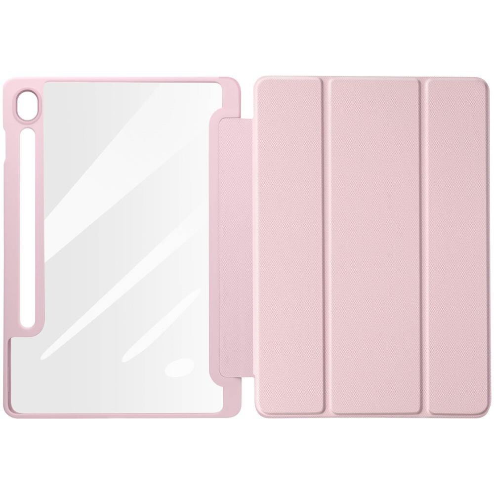 Custodia Per Samsung Tab S9 Fe Funzione Supporto Digitazione Toby, Rosa Chiaro - Foto 1