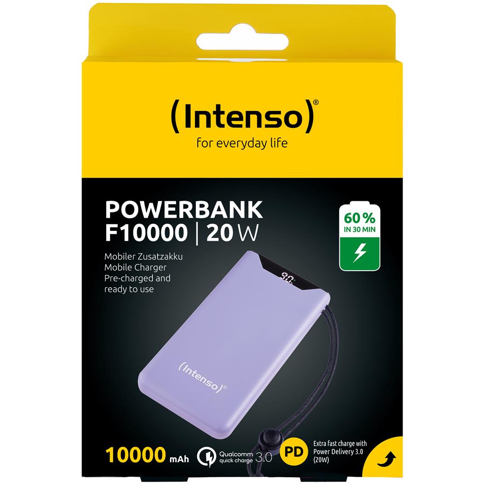 POWER BANK F10000 PURPLE - Foto 2