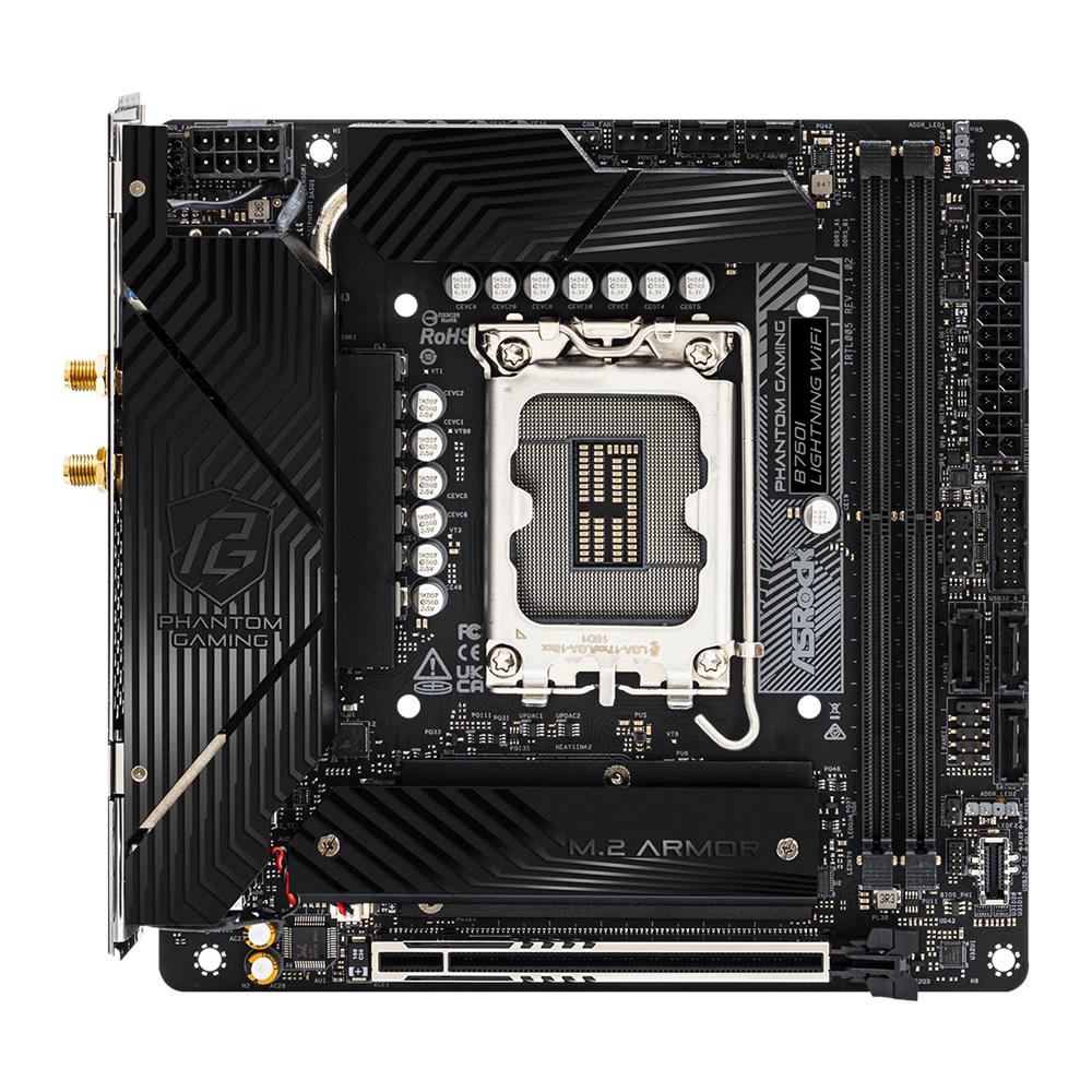 Scheda Madre Lightning B760I WIFI Socket LGA 1700 Chipset B760 Mini-ITX - Foto 1