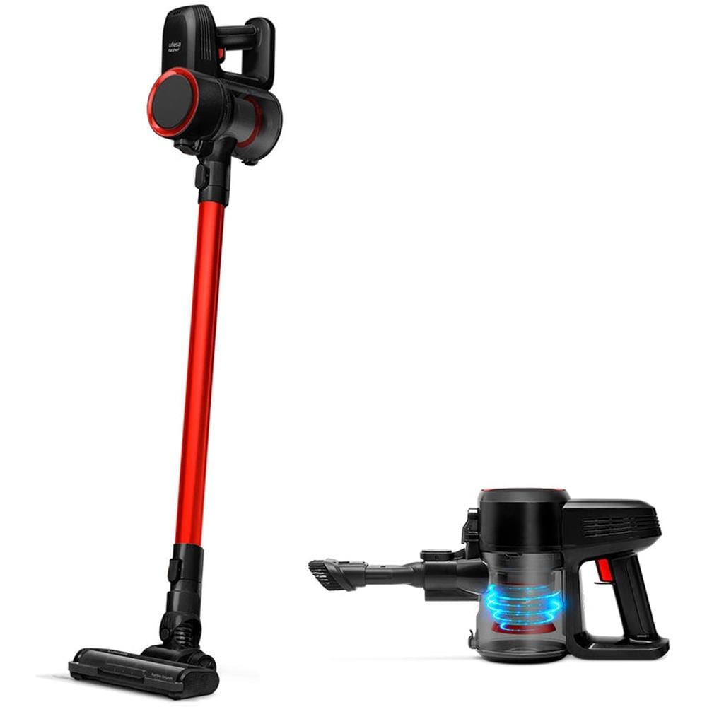 Scopa Elettrica senza Sacco Capacità 0.8 L Colore Rosso /Nero - Foto 1