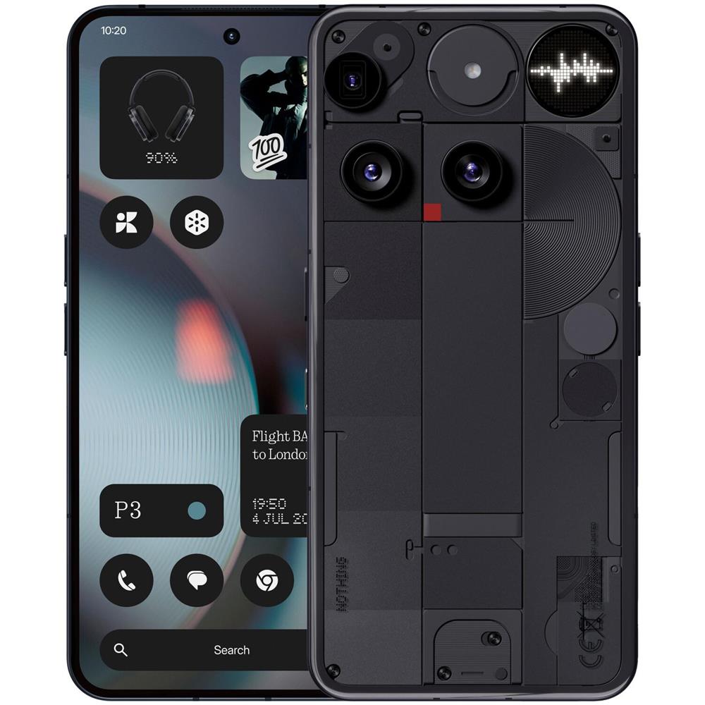 Phone (3) 5G 256GB 12GB Ram Display 6.67 Main Camera 50MP Dual nanoSim USB Type-C Android Snapdragon 8s Gen4 5150mAh - Foto 1