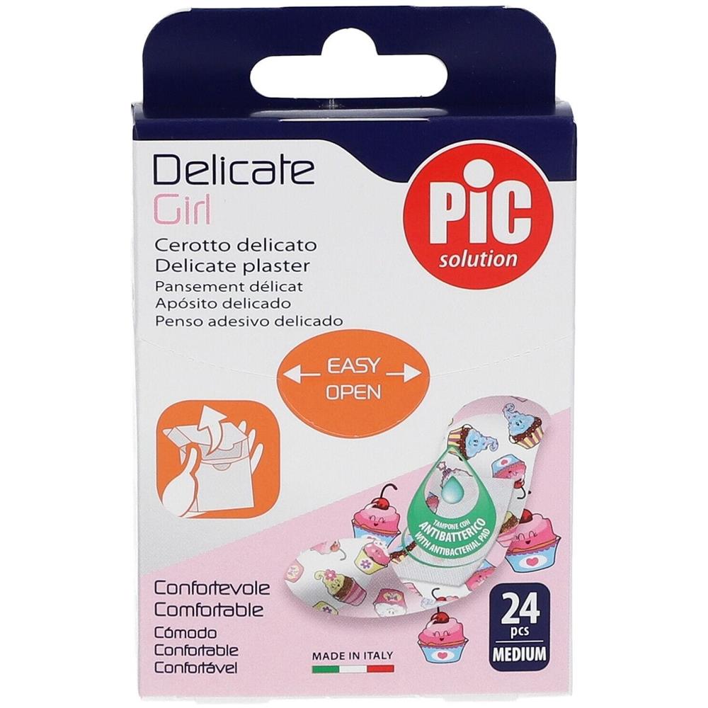 Pic Delicate Girls Cerotti per Bambine 19 X 72 mm 24 Pezzi - Foto 1