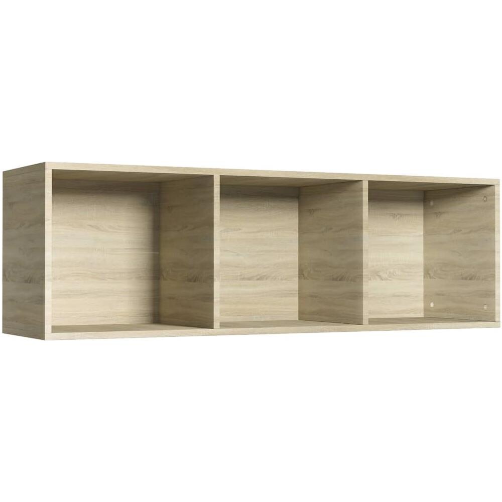 Libreria /Mobile TV Rovere Sonoma 36x30x114 cm Legno Multistrato - Foto 9