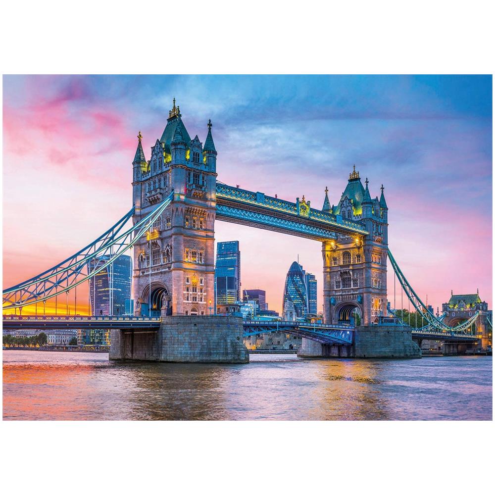 CLM31816 Puzzle da 1500 pezzi - High Quality Collection: Tower Bridge Sunset - Foto 2
