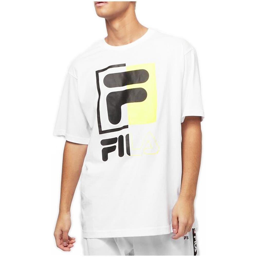 T-shirt Da Uomo Manica Corta Saku Bianca Taglia M Codice 687475-m67 - Foto 1