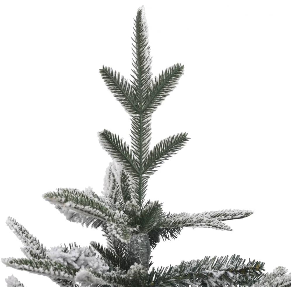 Albero di Natale Artificiale con Neve Verde 240 cm in PVC e PE - Foto 3