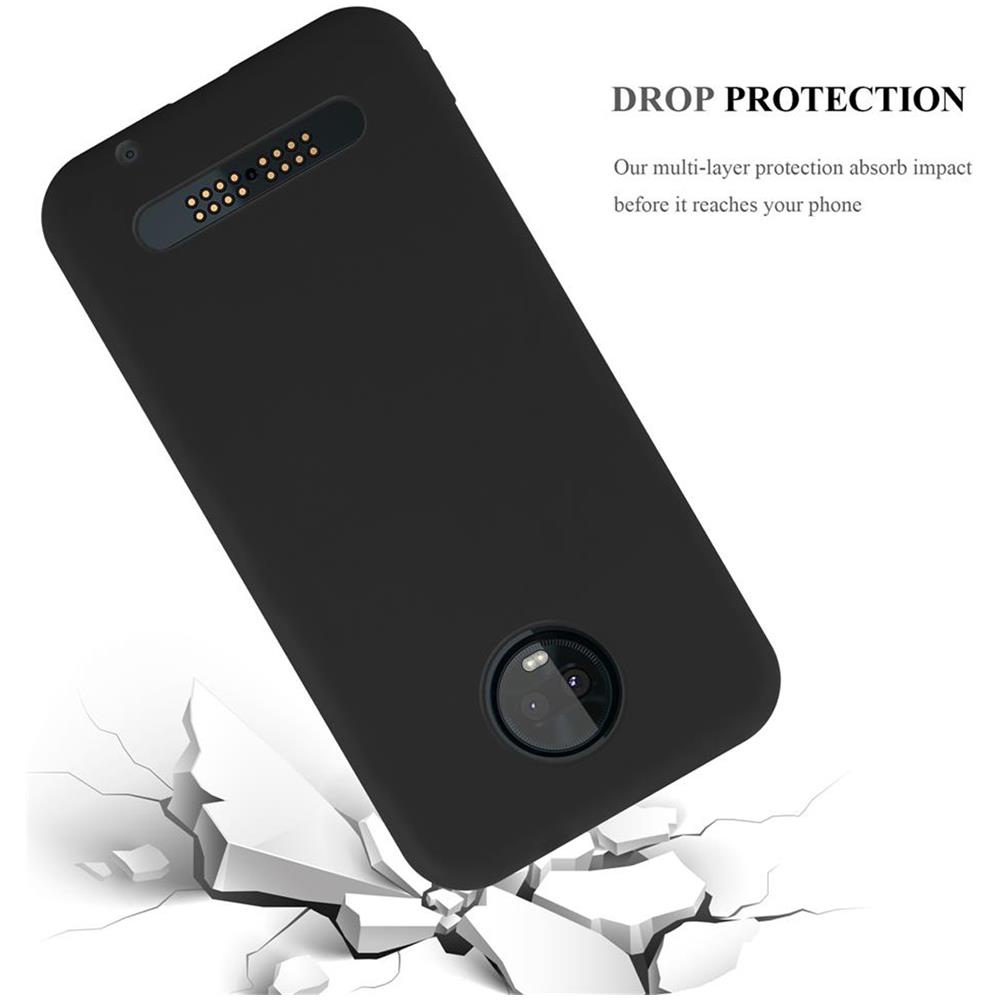 Custodia Compatibile Con Motorola Moto Z3 Play In Candy Nero - Coperchio Protettivo In Silicone Tpu Flessibile - Foto 8