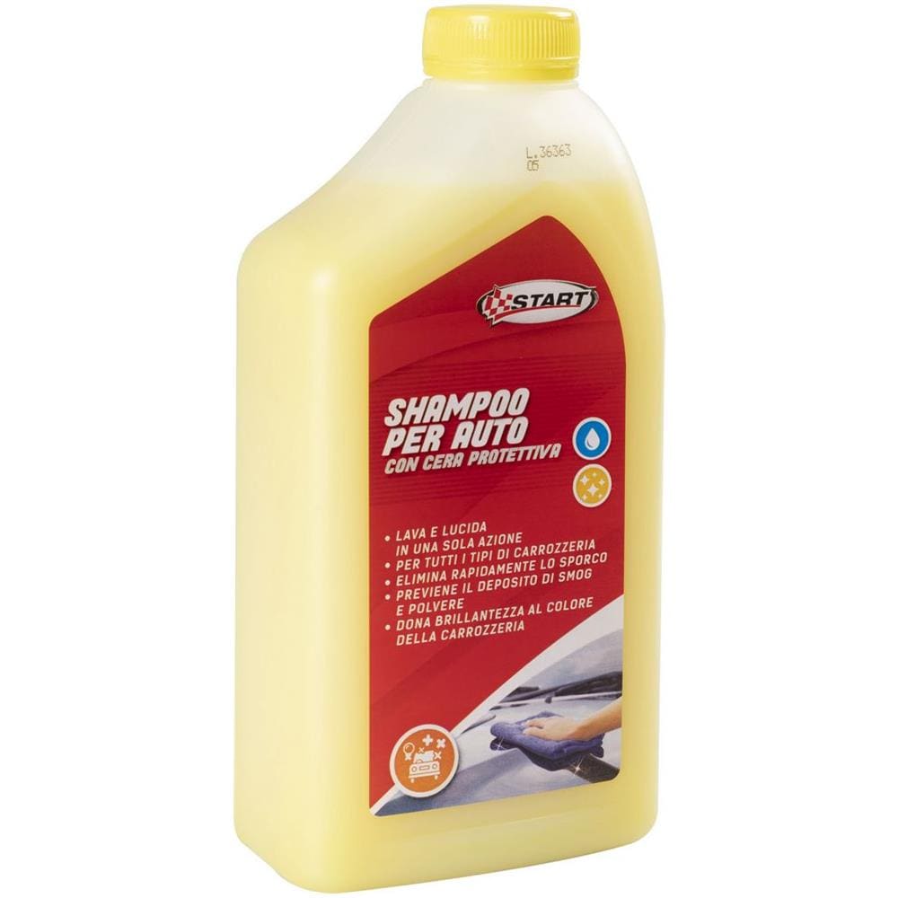 Shampoo Per Auto Con Cera Protettiva 1l Per Tutti I Tipi Di Carrozzeria - Foto 2