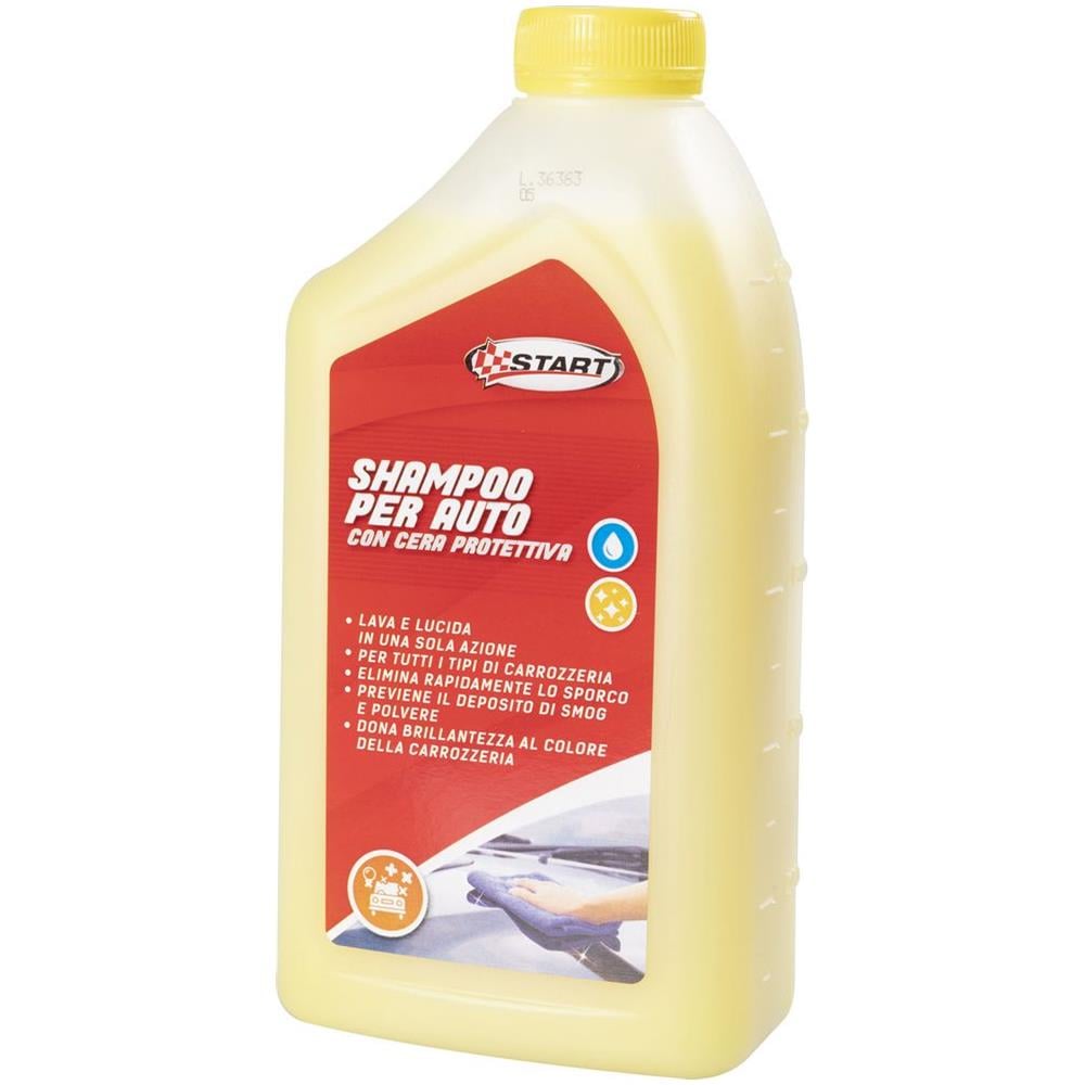 Shampoo Per Auto Con Cera Protettiva 1l Per Tutti I Tipi Di Carrozzeria - Foto 3