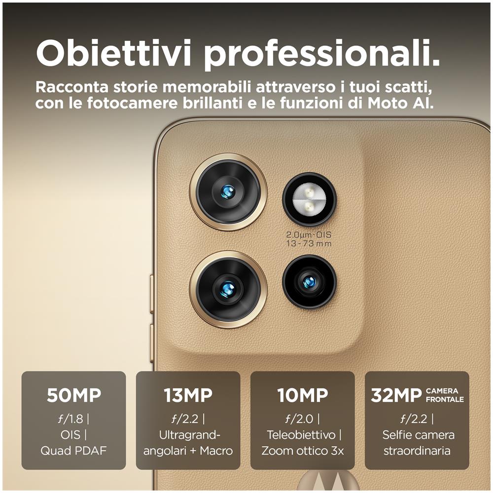 Moto Edge 50 Neo 5G 512GB 12GB Ram Display 6.36? FHD+ Main Camera 50MP NanoSIM+eSIM Android 14 Dimensity 7300 4310mAh Pantone Latt? - Foto 12