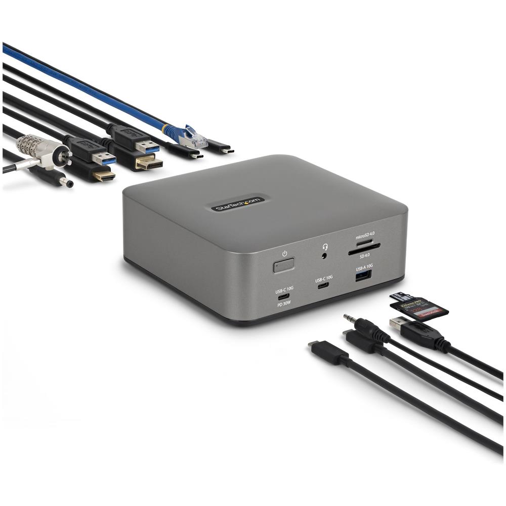 Docking Station Thunderbolt 5 Universale, Hub Multi-Display, 8K 60Hz o 4K 144Hz, Potenza di Banda 120Gbps, PD 140W, Ricarica Smartphone 30W, USB 10Gbps, LAN 2.5G - Foto 2